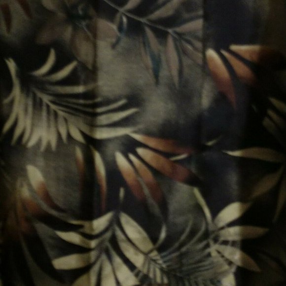 🪴🌿🌱 Scarlett Women's Dress Green on Black with a hint of Brown Size 12 - Picture 10 of 12